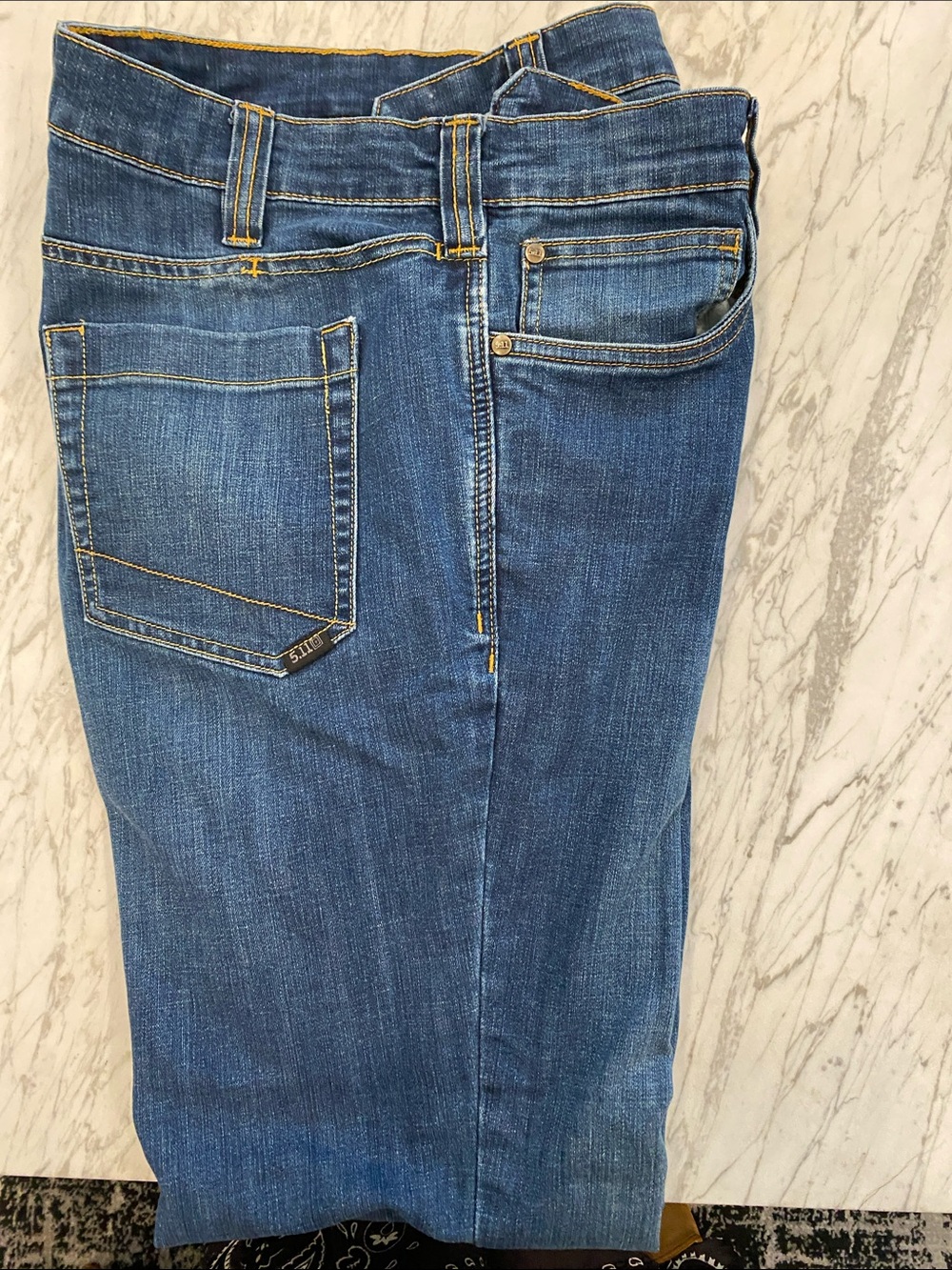 5.11 Tactical Blue Denim Work Pants